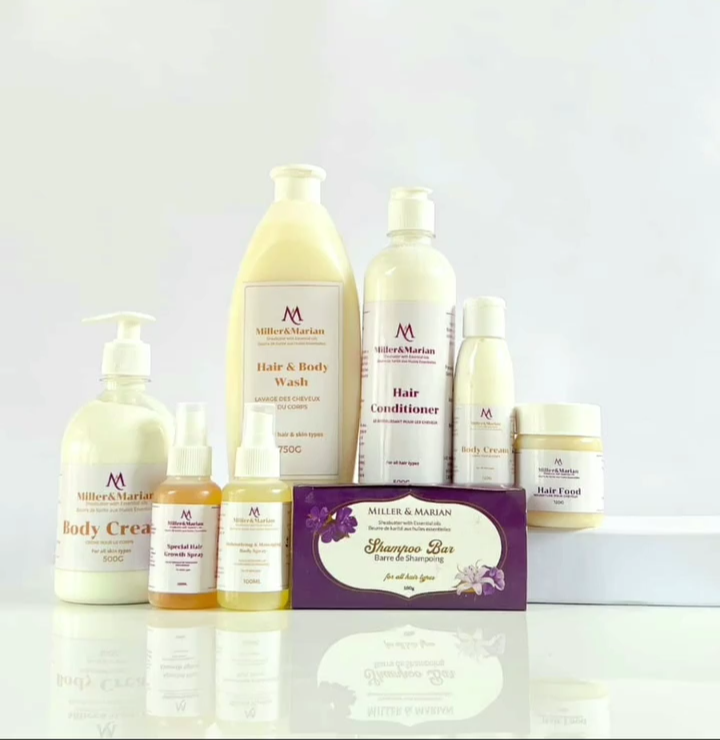 Unveiling the Essence of Miller and Marian: A Ghanaian Venture Redefining Beauty with Shea Butter