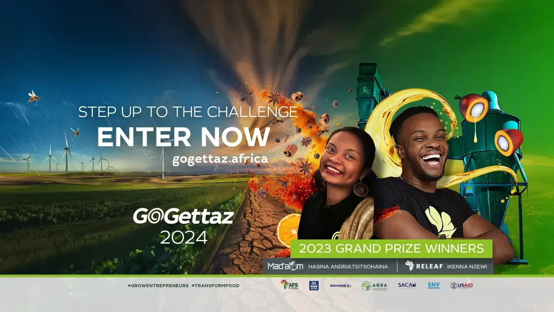 GoGettaz Agripreneur Prize Competition 2024 For African Entrepreneurs
