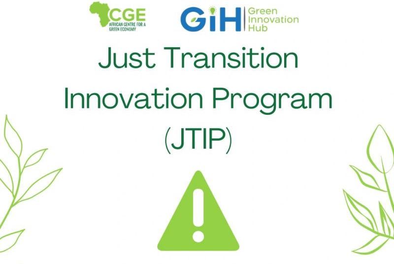 Green Innovation Hub Opens Applications for Just Transition Innovation Programme