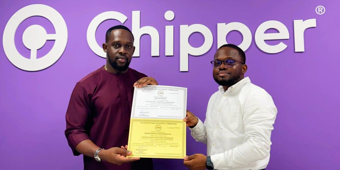 Chipper Cash Secures Broker-Dealer Licence in Ghana